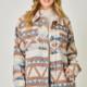 Mystree Aztec Shirt Jacket