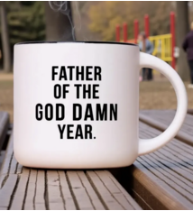 Meriwether Father Of The God Damn Year Mug