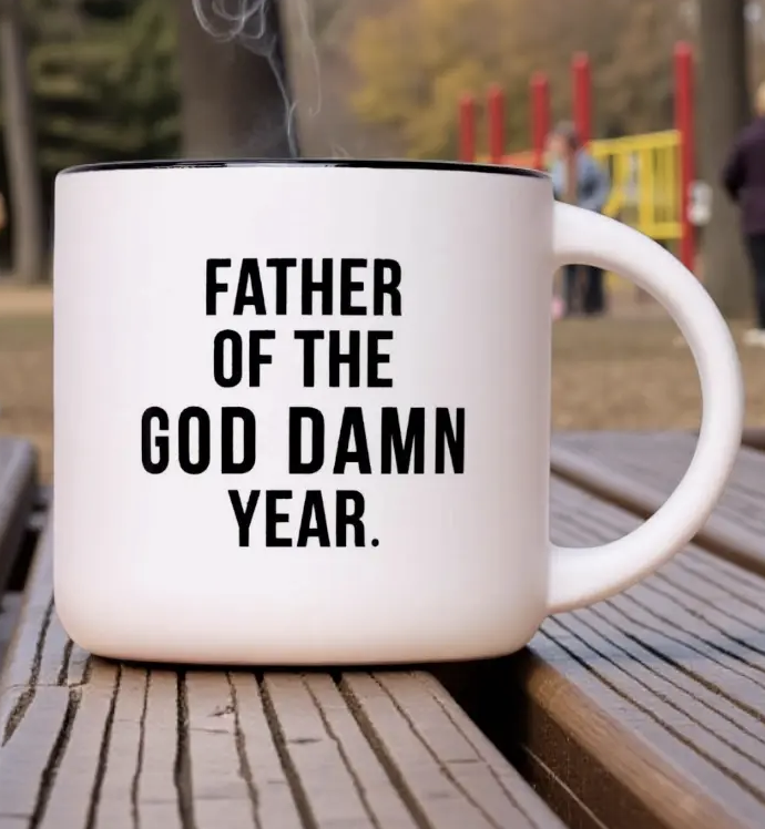 Meriwether Father Of The God Damn Year Mug