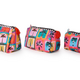 Two's Company Quilted Beldi Print Cometic and Accessories  Pouch