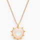 Amano Gemstone Heart Necklace