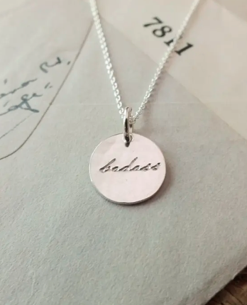 Becoming Jewelry Badass Necklace