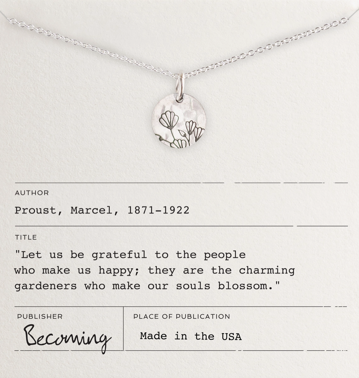 Becoming Jewelry Blossom Necklace