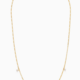 Amano Dainty Pearl Station Necklace