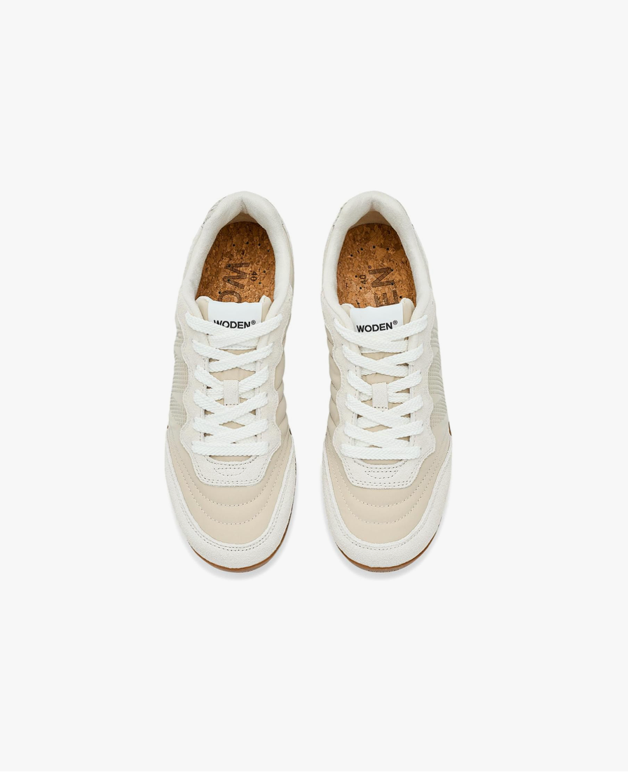 Woden Nanna Sneaker in Ivory
