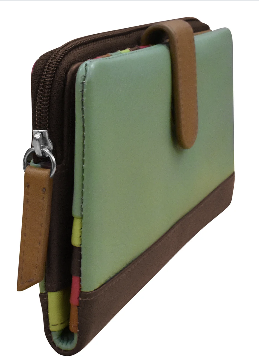 Intercontinental Leather Smartphone Wallet RFID
