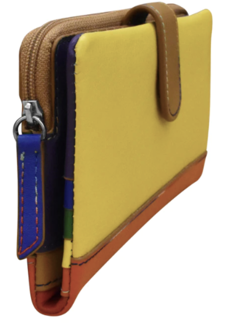 Intercontinental Leather Smartphone Wallet RFID