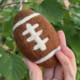 ORNAMENTS 4 ORPHANS Football Felt Wool Ornament