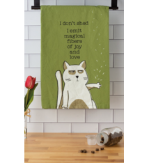 Primitives By Kathy Funny Pet Lover Kitchen Towels | Cat & Dog Tea Towels