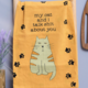 Primitives By Kathy Funny Pet Lover Kitchen Towels | Cat & Dog Tea Towels