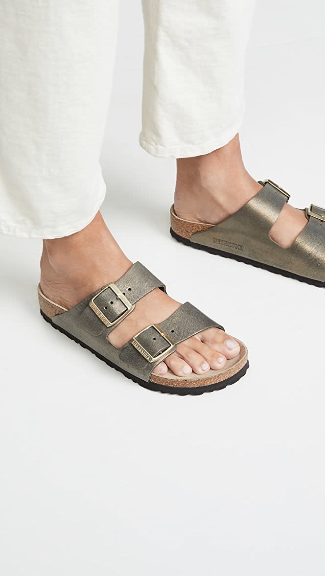 platform color block sandals