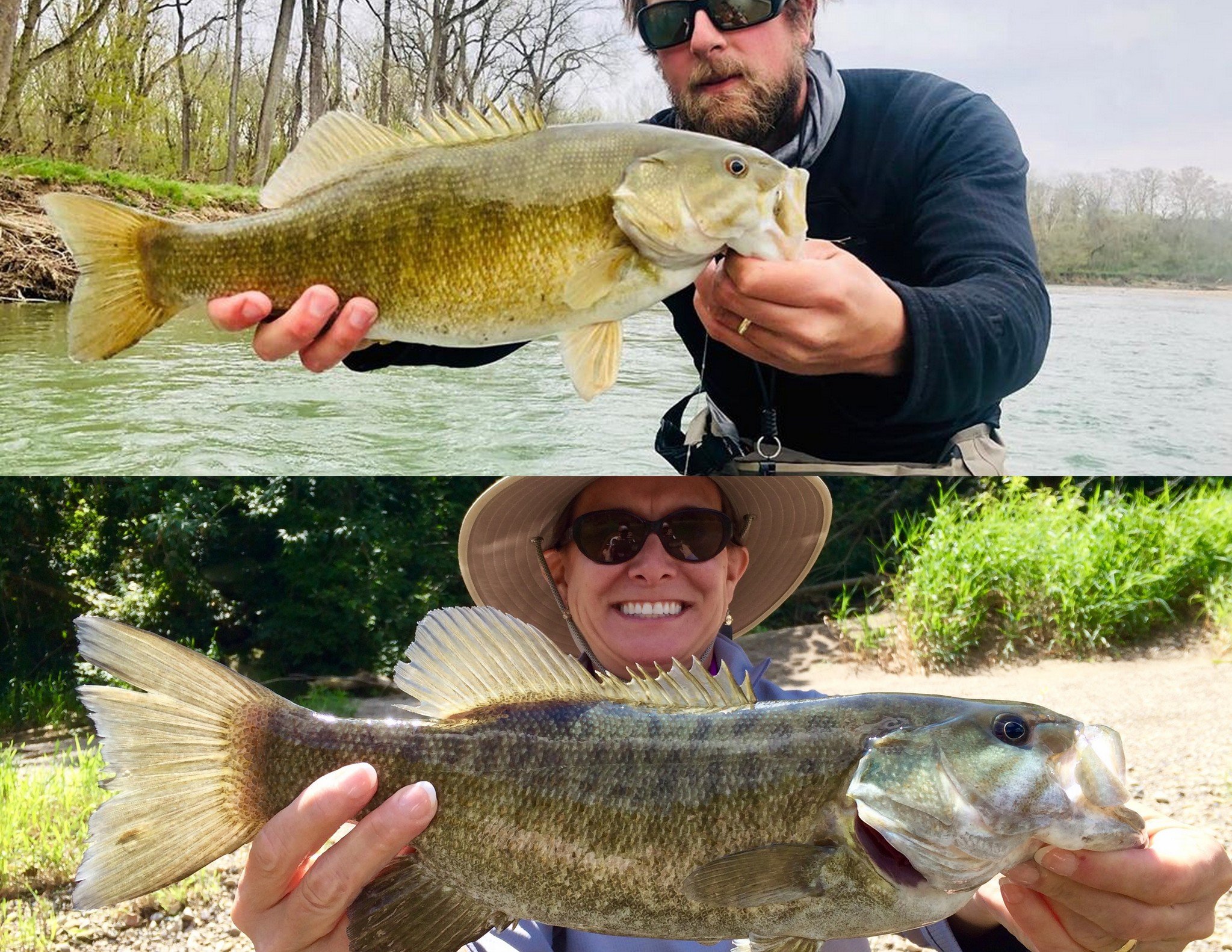 Smallmouth bass fishing Indiana 