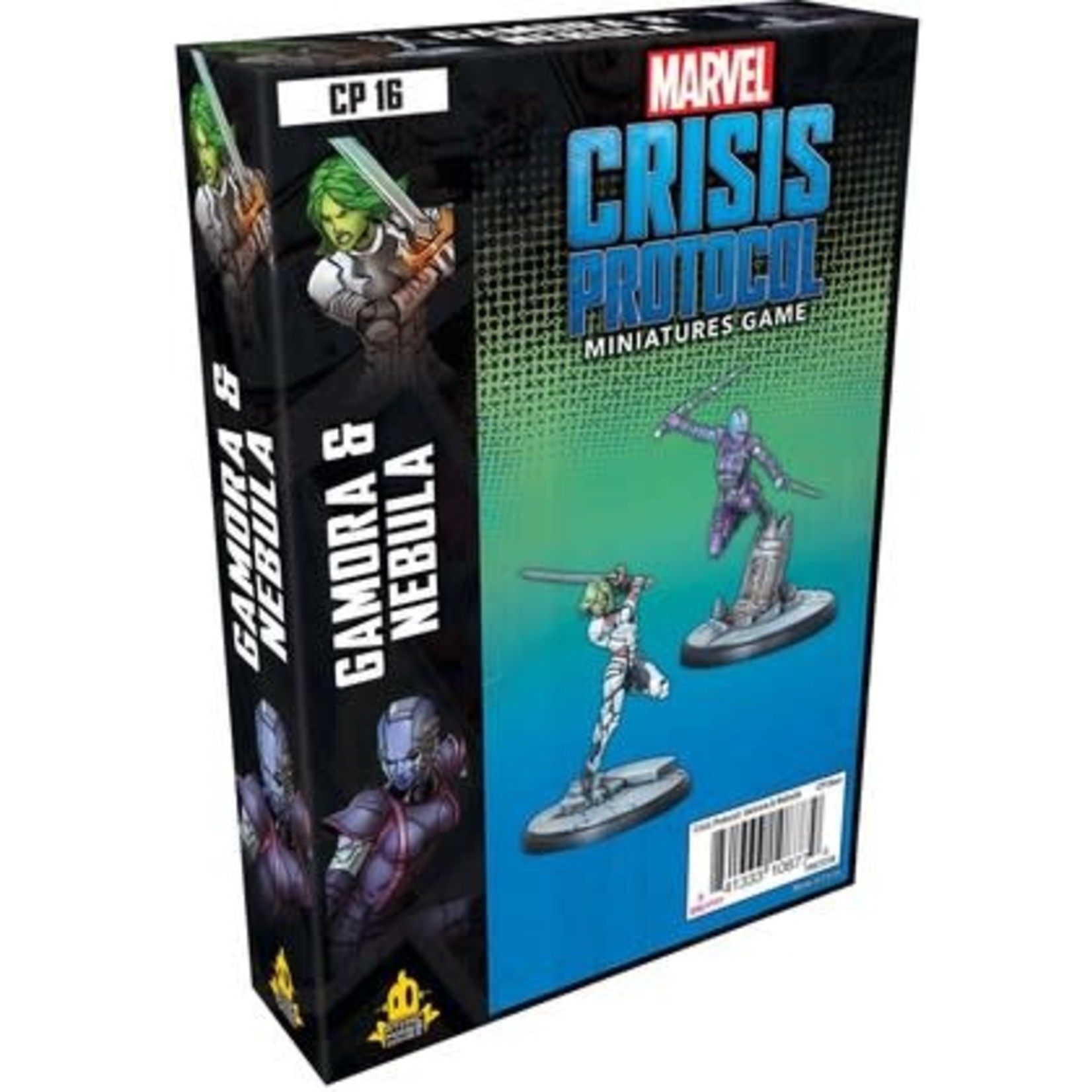 Asmodee Marvel Crisis Protocol - Gamora and Nebula Character Pack