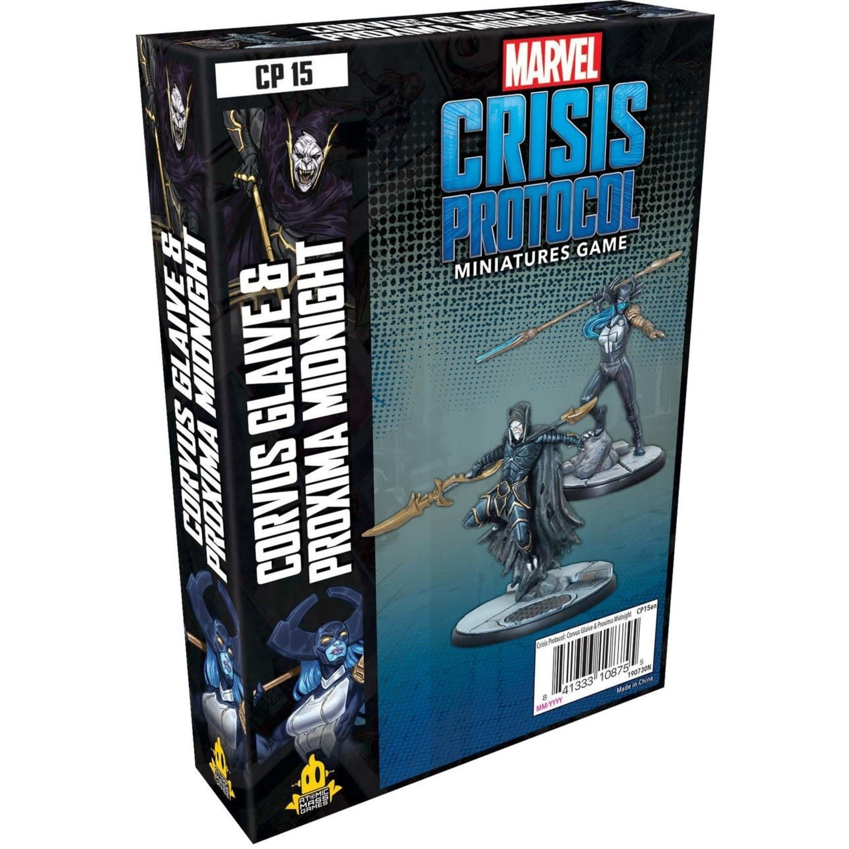 Asmodee Marvel Crisis Protocol - Corvus Glaive and Proxima Midnight Character Pack