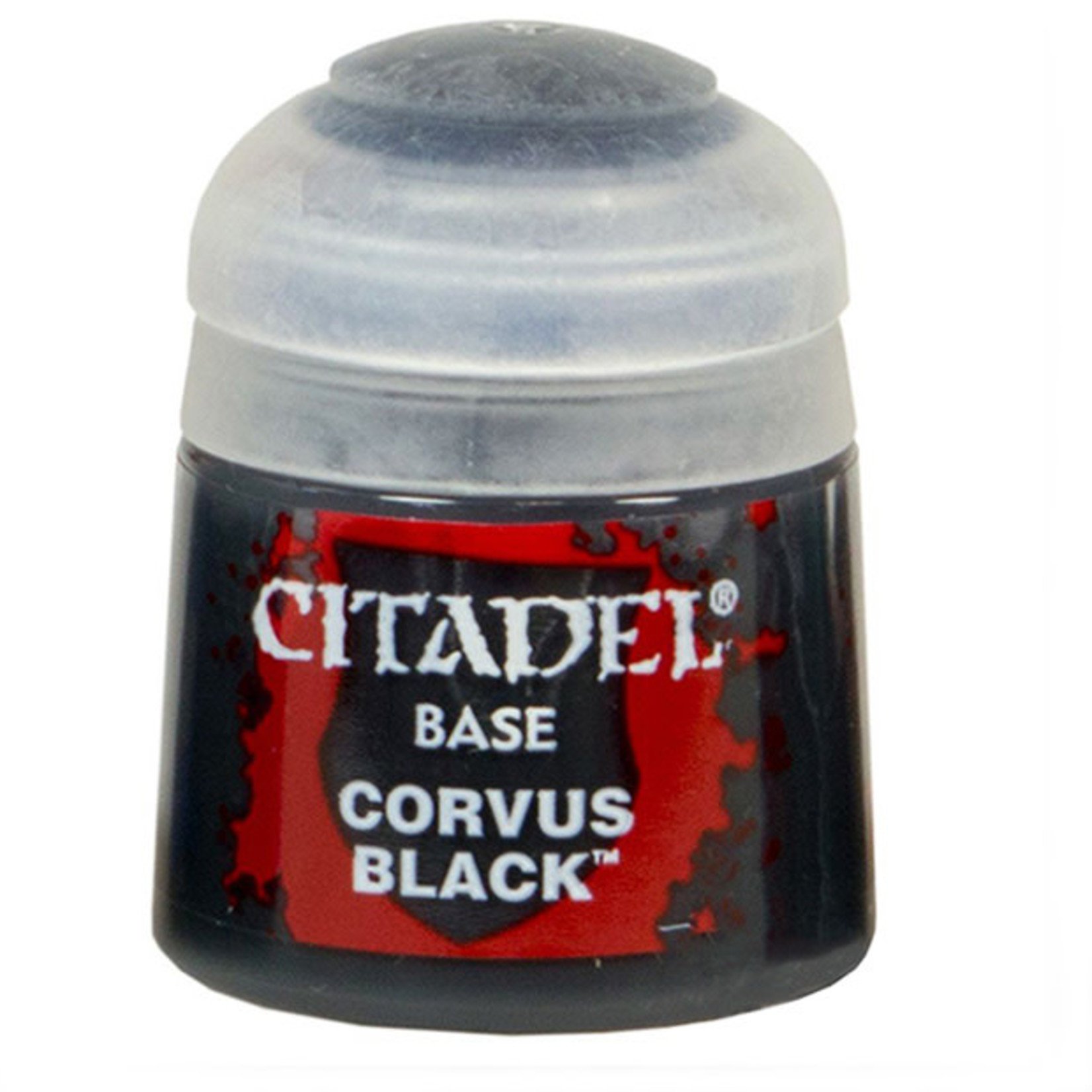 Games Workshop Citadel Paint: Corvus Black Base 12ml