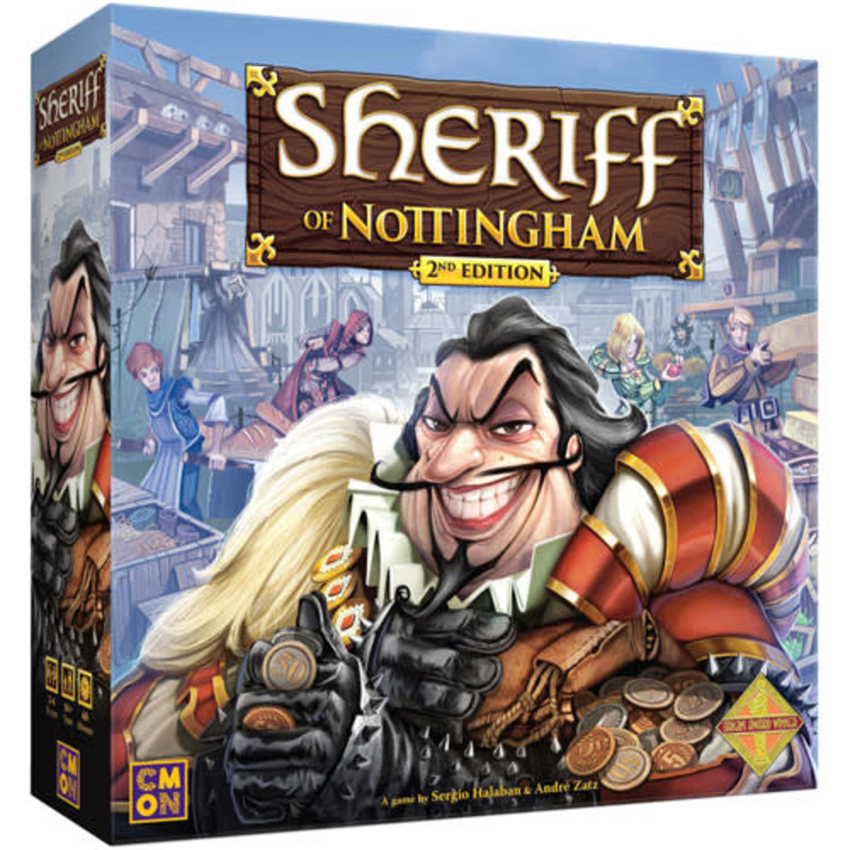 Asmodee Sheriff of Nottingham 2nd Edition