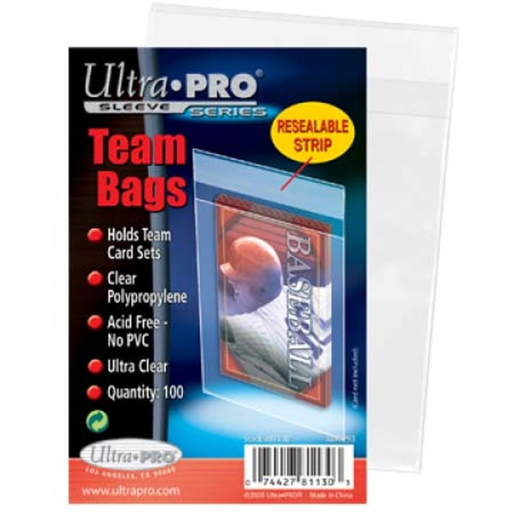 Ultra Pro Ultra Pro Team Bags 100ct