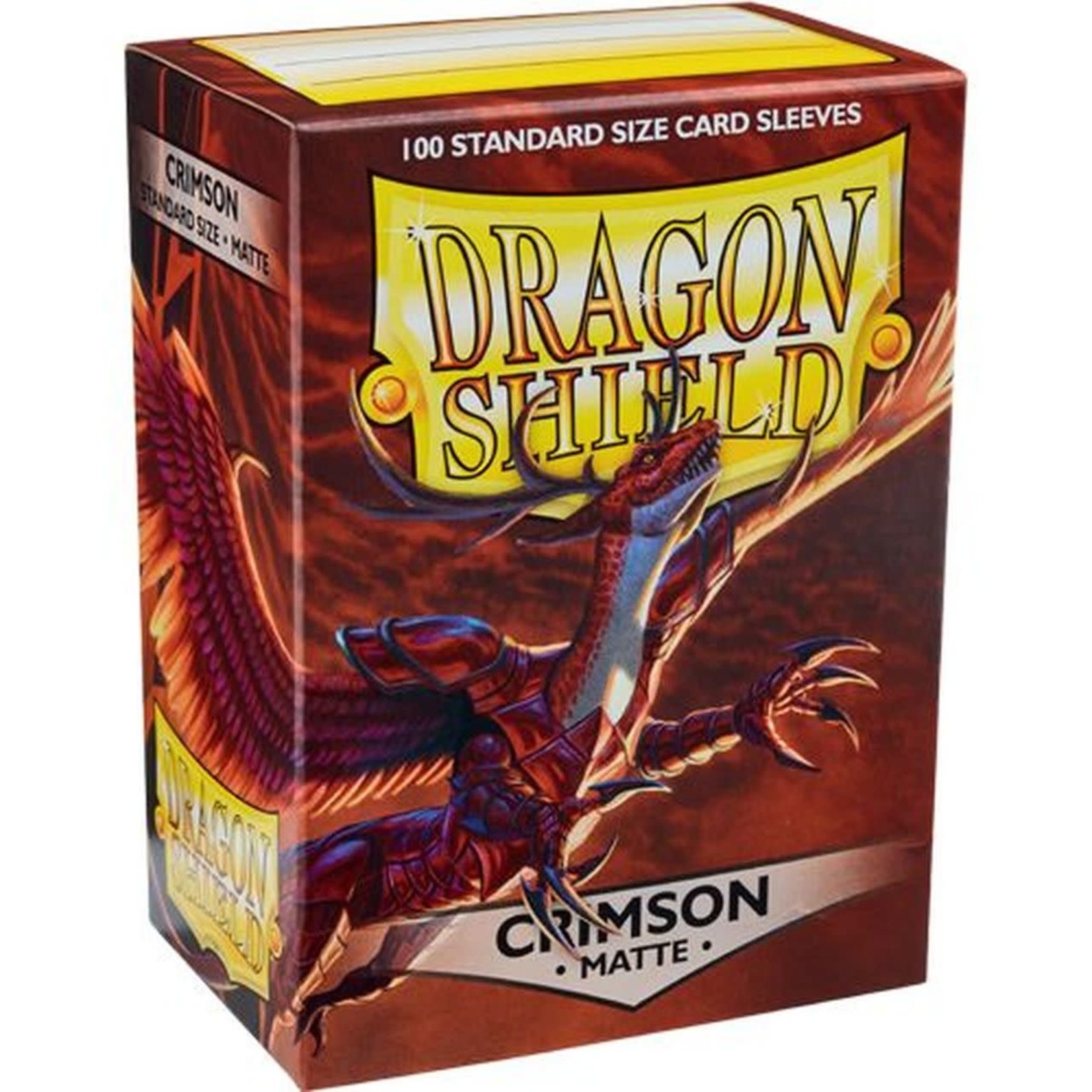 Dragon Shield Dragon Shield Matte Crimson 100ct