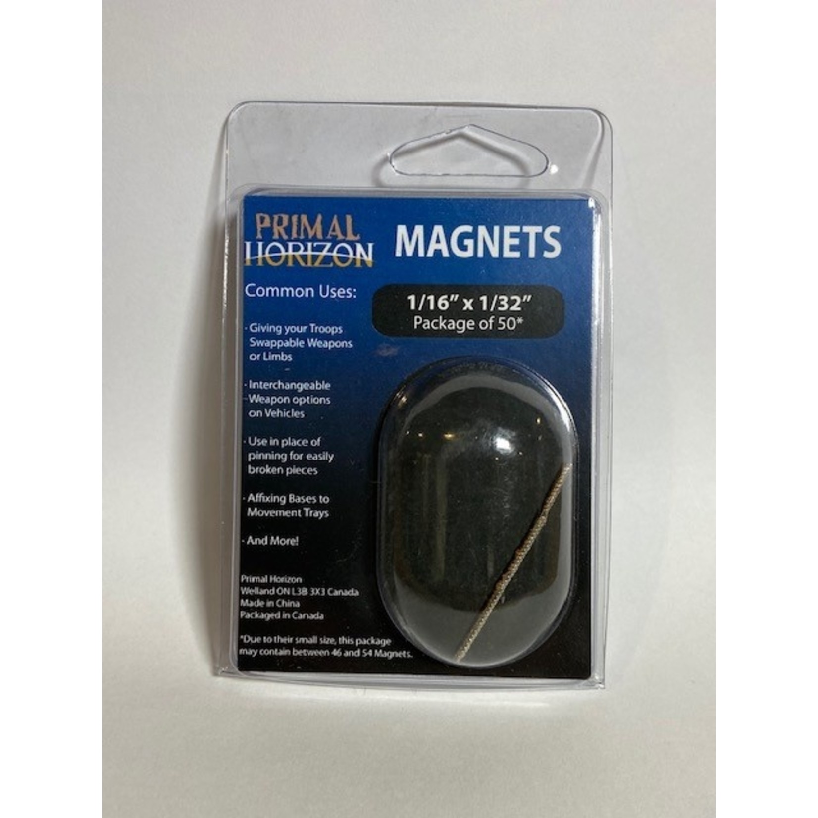 Magnets 1/16 x 1/32 50ct (PHZ)