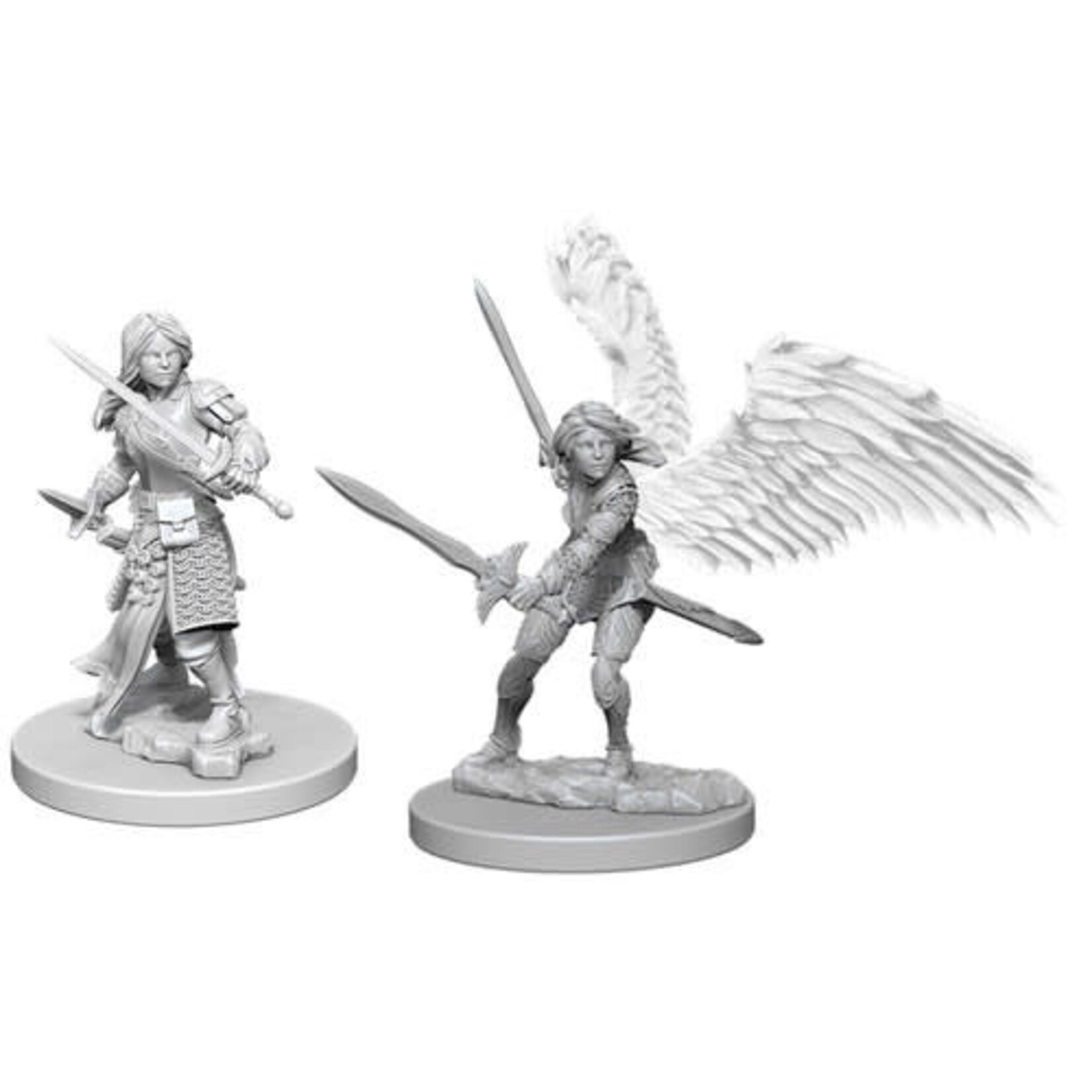 D&D Unpainted Minis: Aasimar Female Paladin