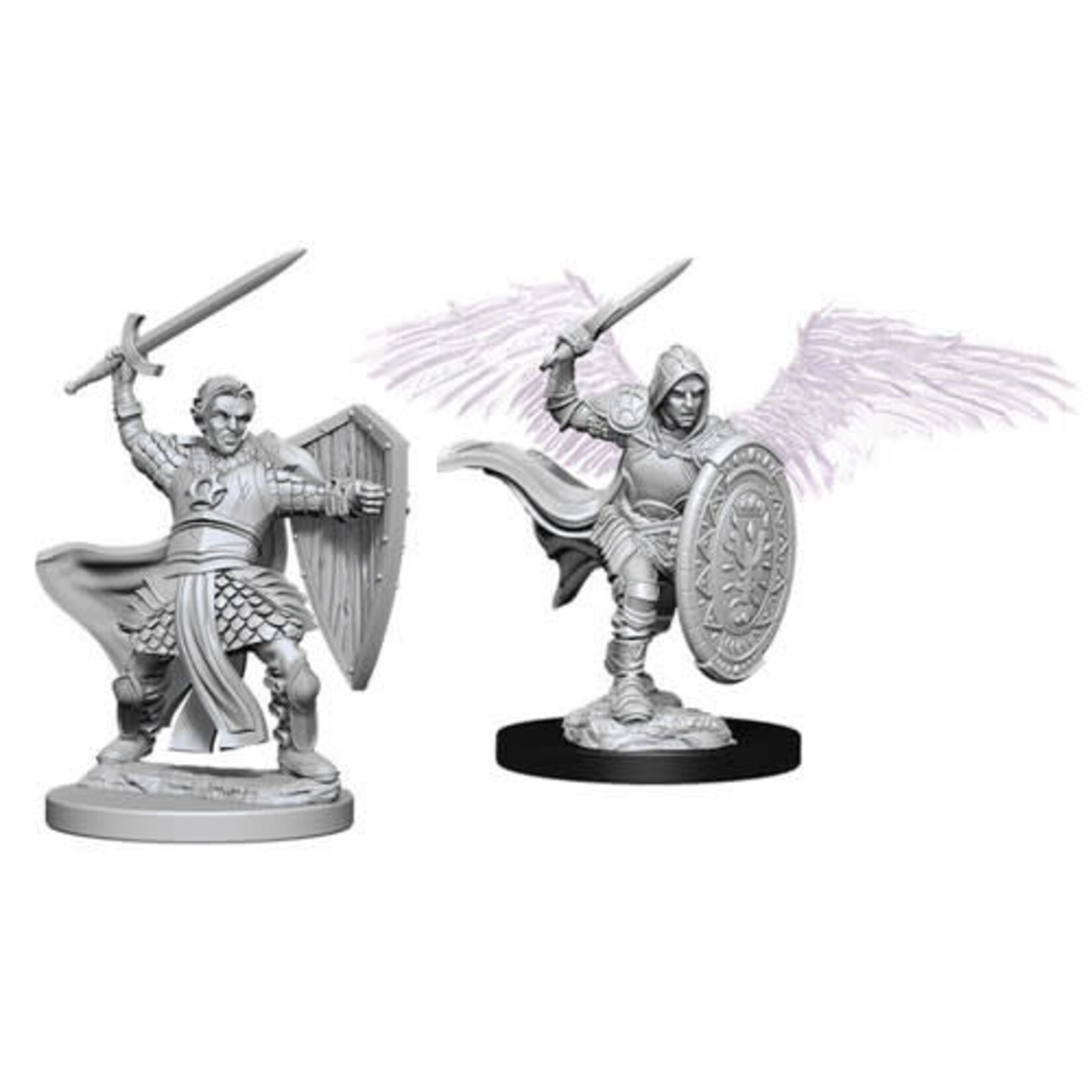 D&D Unpainted Minis: Aasimar Male Paladin (Wave 5)