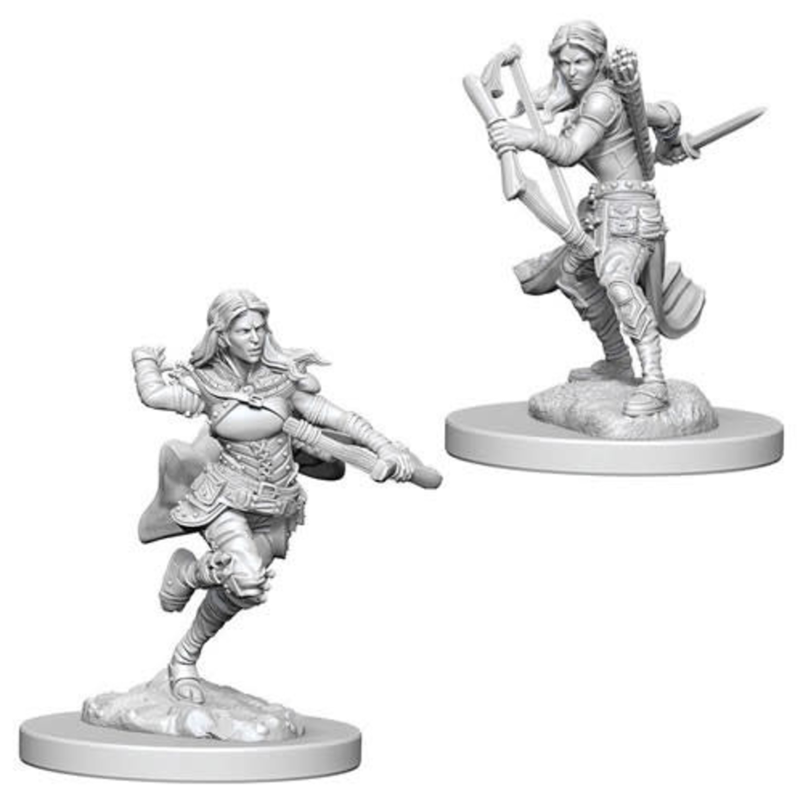 D&D Unpainted Minis: Air Genasi Female Rogue