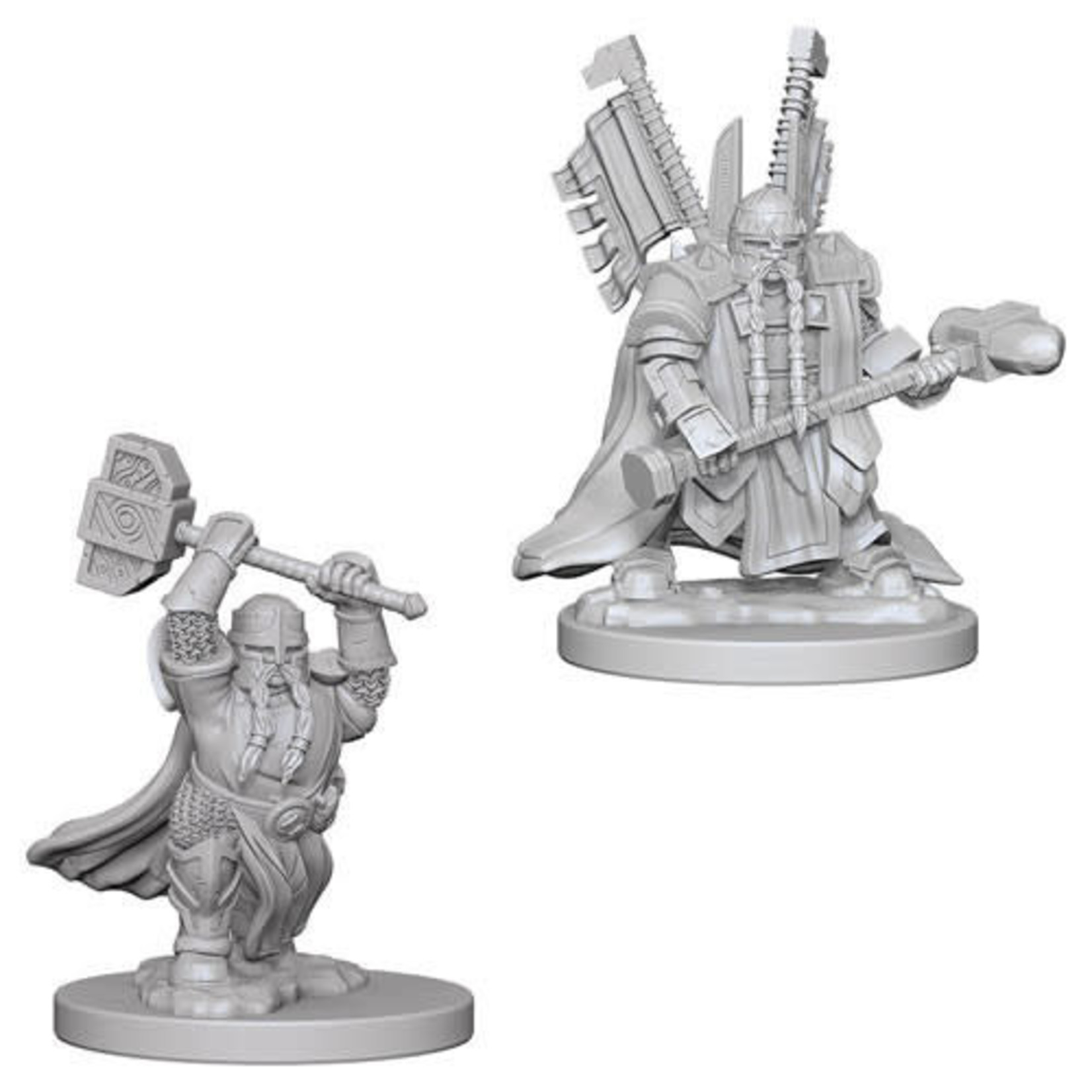 D&D Unpainted Minis: Dwarf Male Paladin