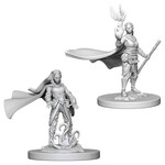 D&D Unpainted Minis: Elf Female Druid (W4)