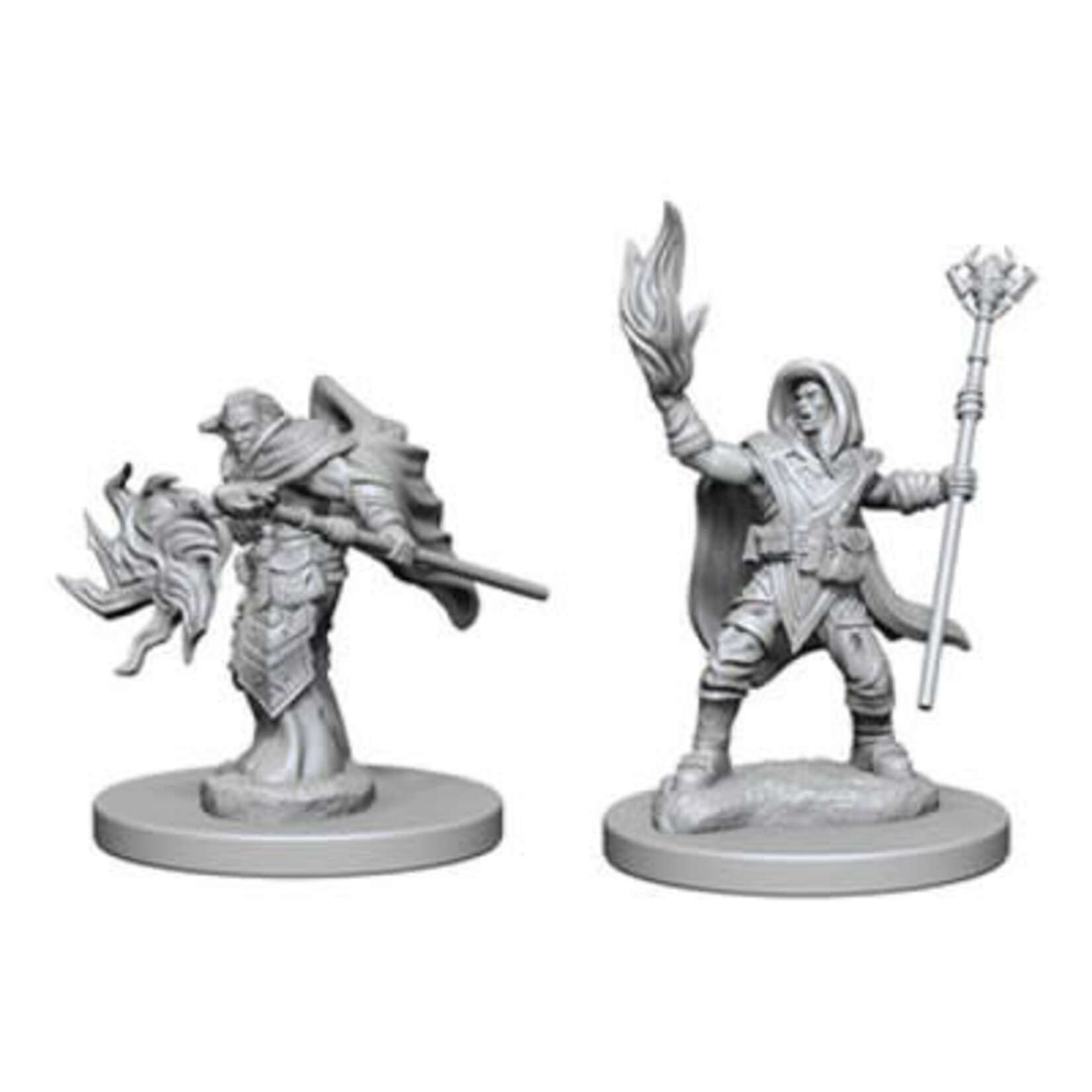 D&D Unpainted Minis: Elf Male Wizard