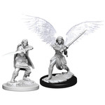 D&D Unpainted Minis: Female Aasimar Fighter