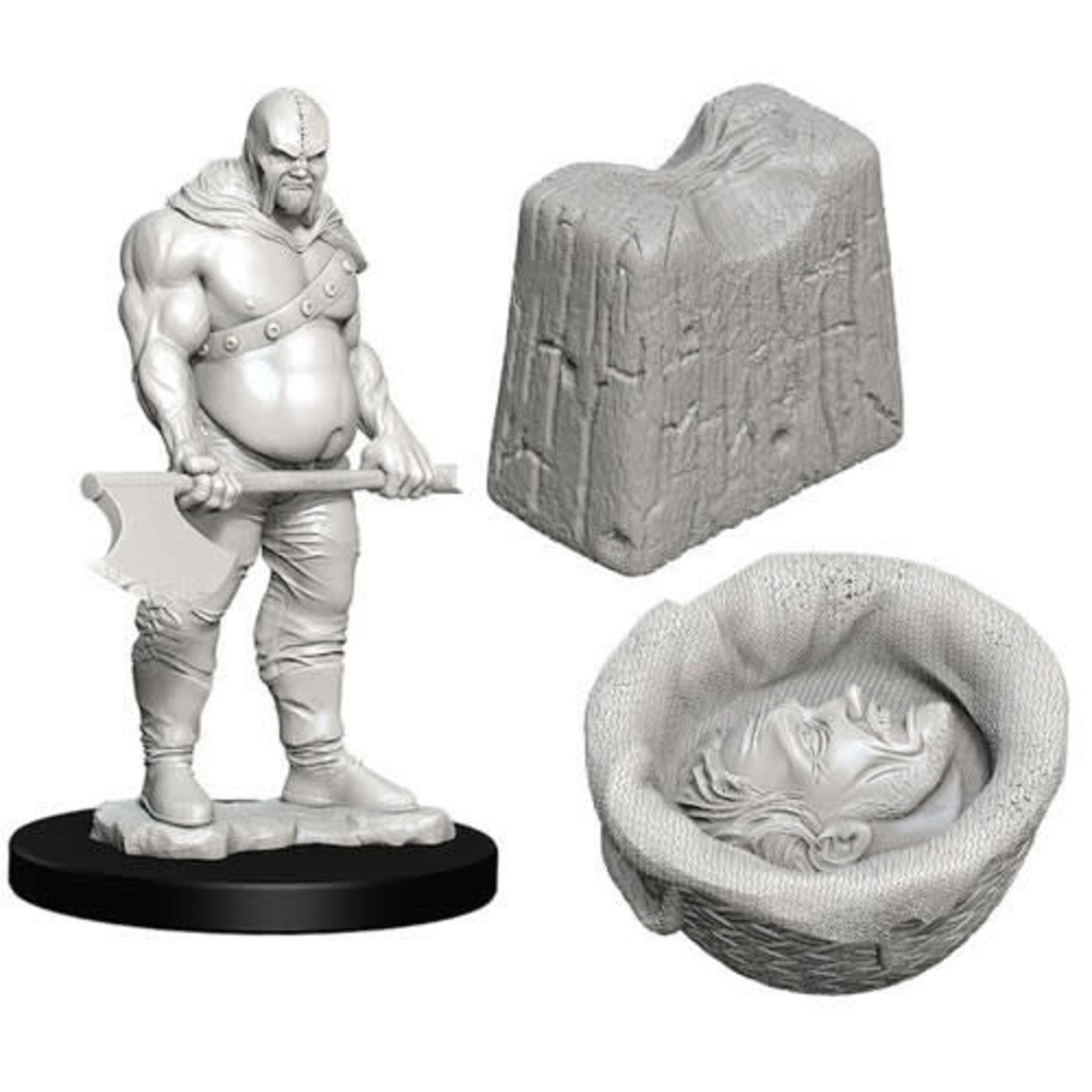 D&D Unpainted Minis: Executioner & Chopping Block