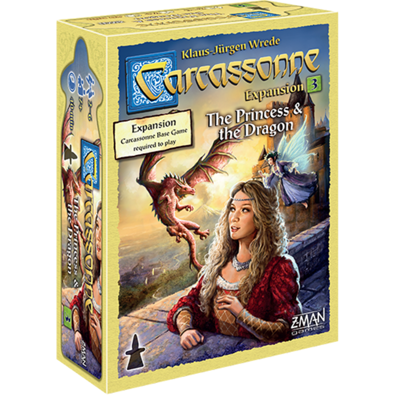 Carcassonne Expansion 3 The Princess & The Dragon