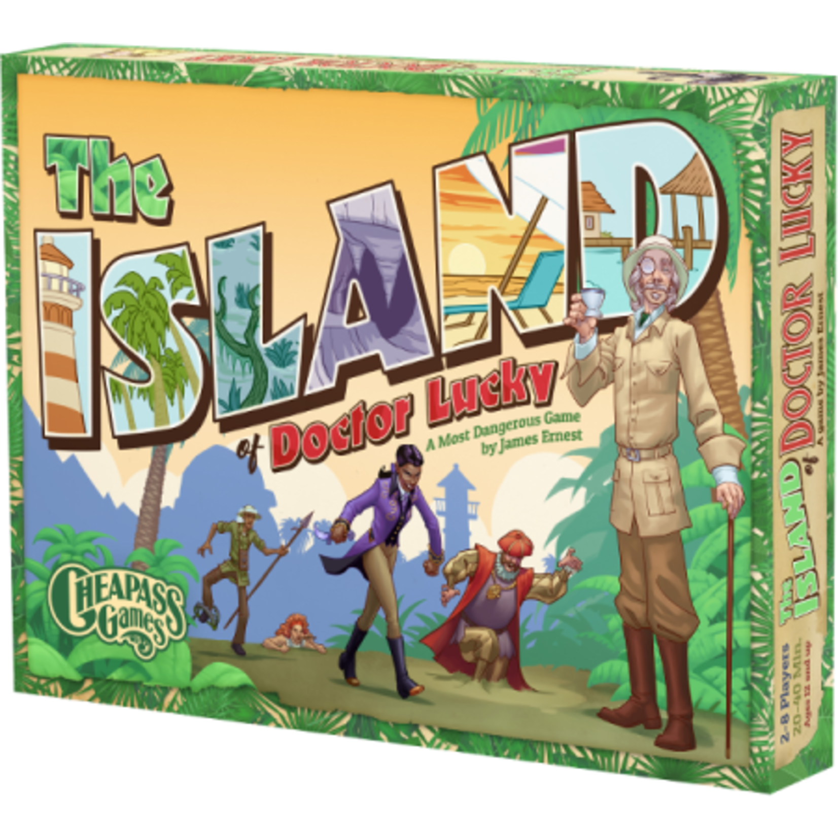 Island of Doctor Lucky Board Game