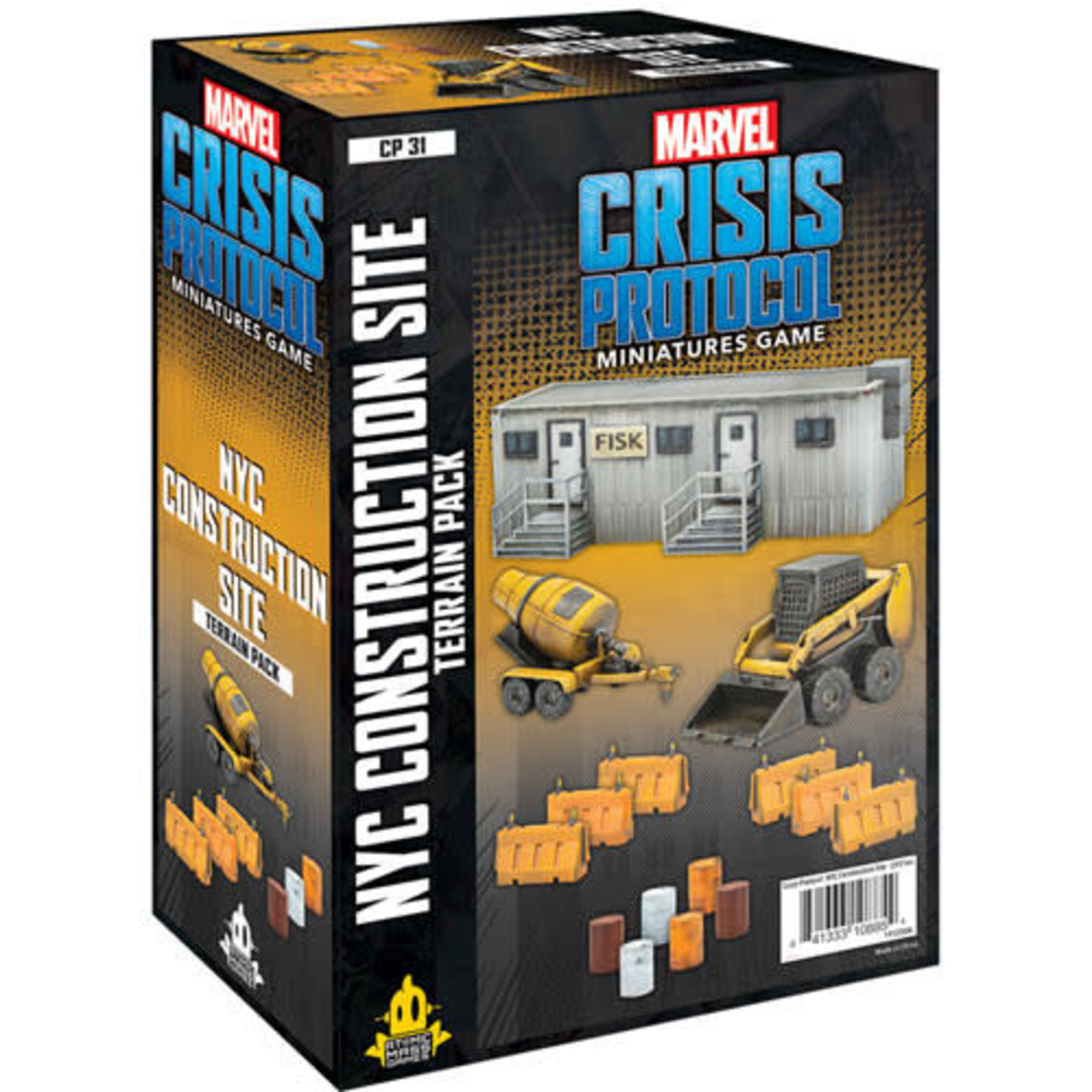 Marvel Crisis Protocol - NYC Construction Site Terain Pack