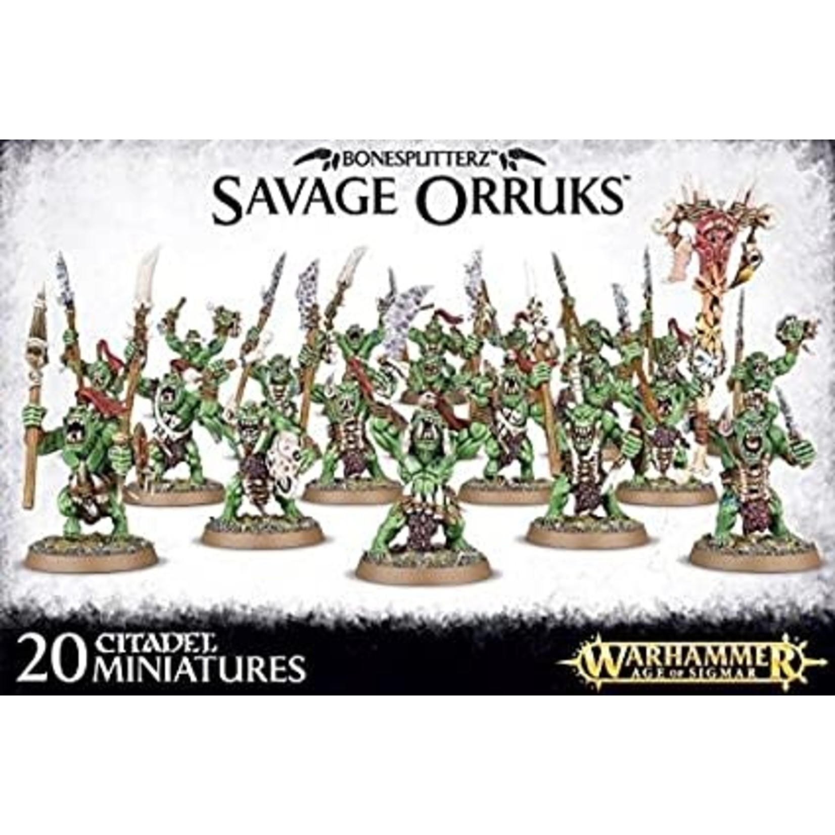 Bonesplitterz Savage Orruks (AOS)