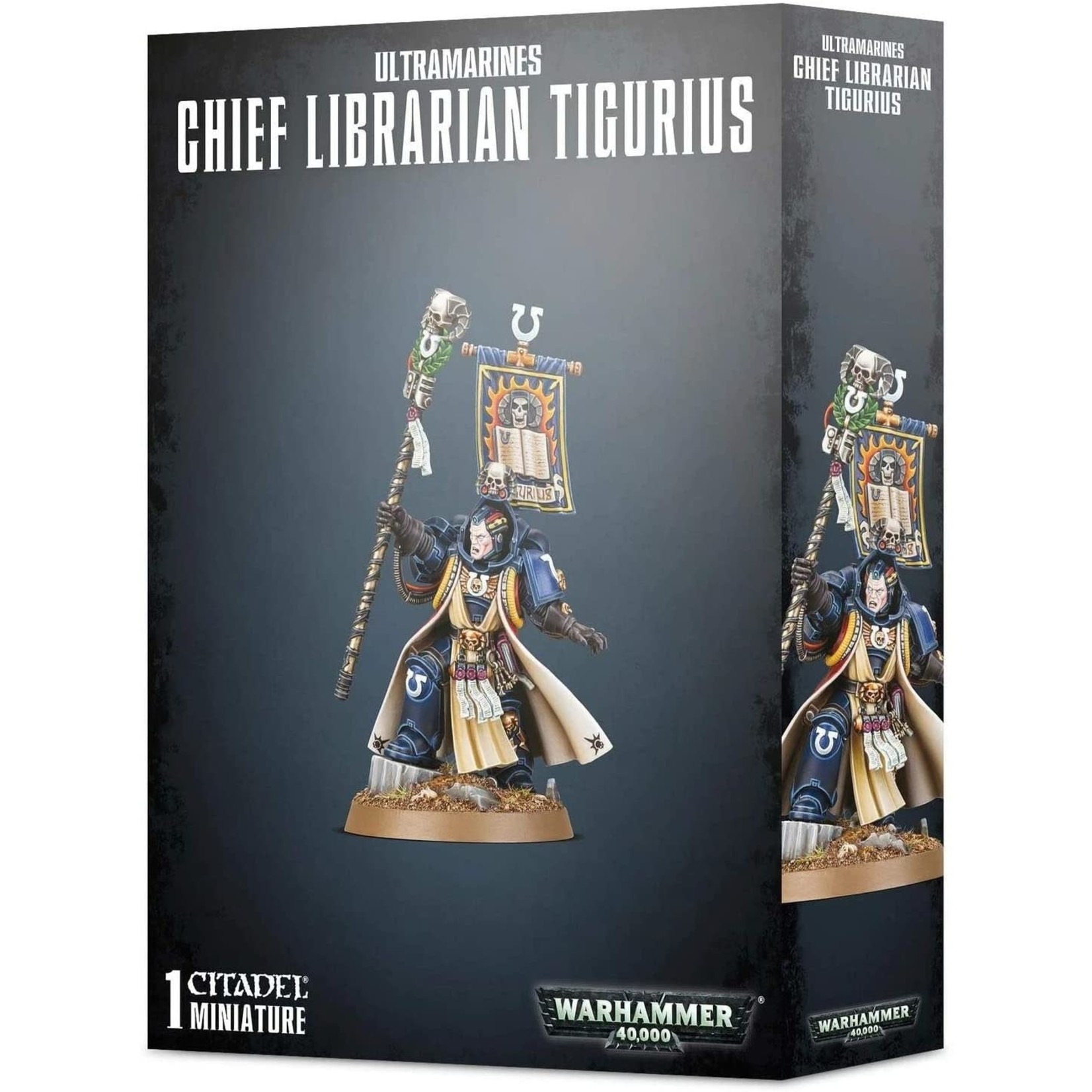 Ultramarines  Cheif Librarian Tigurius (40K)