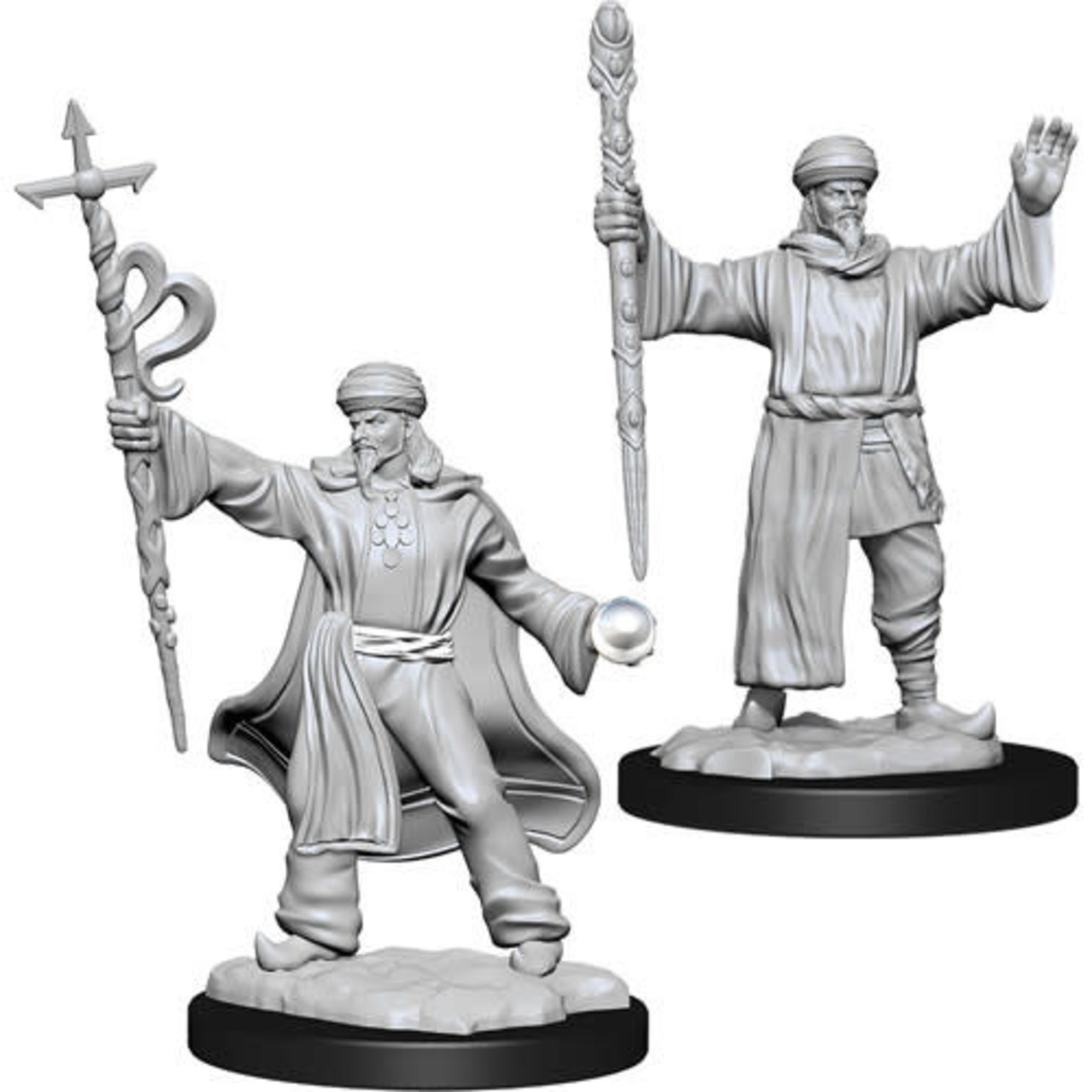 D&D Unpainted Minis: Human Wizard Male (Wave 13)