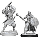 D&D Unpainted Minis: Human Barbarian Male (Wave 13)