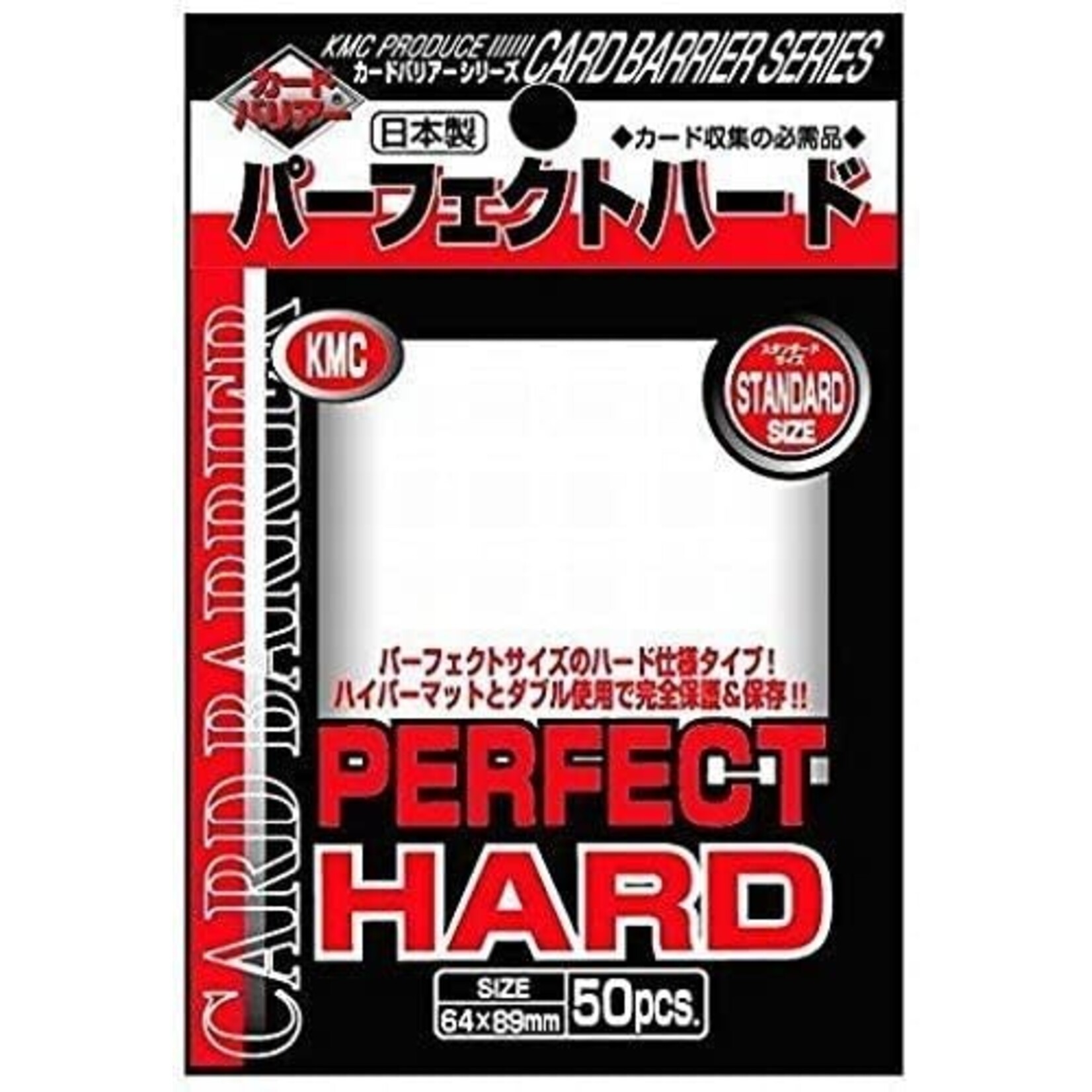 KMC Perfect Fit Hard Sleeves 50ct