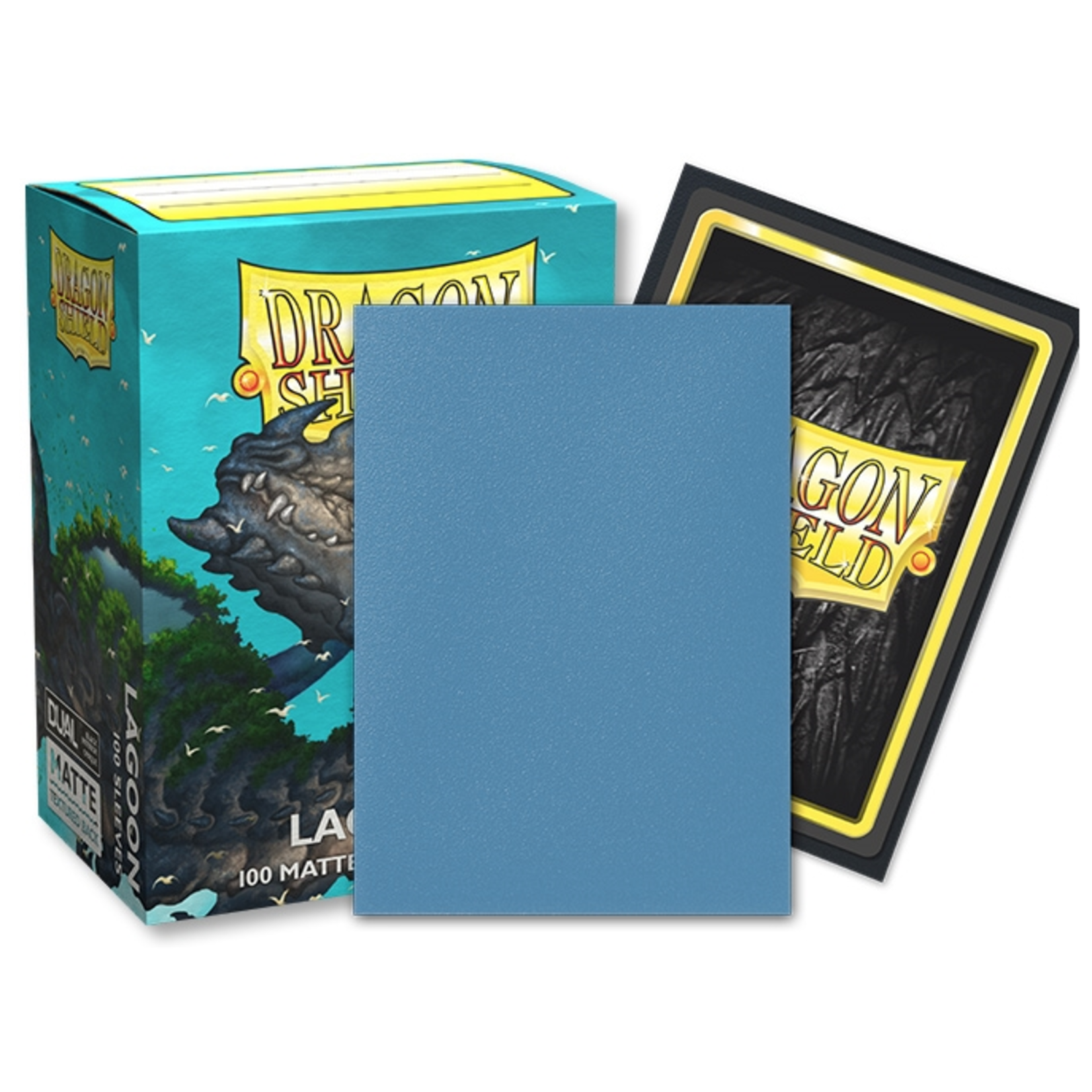 Dragon Shield Dragon Shield DUAL Matte Lagoon 100ct