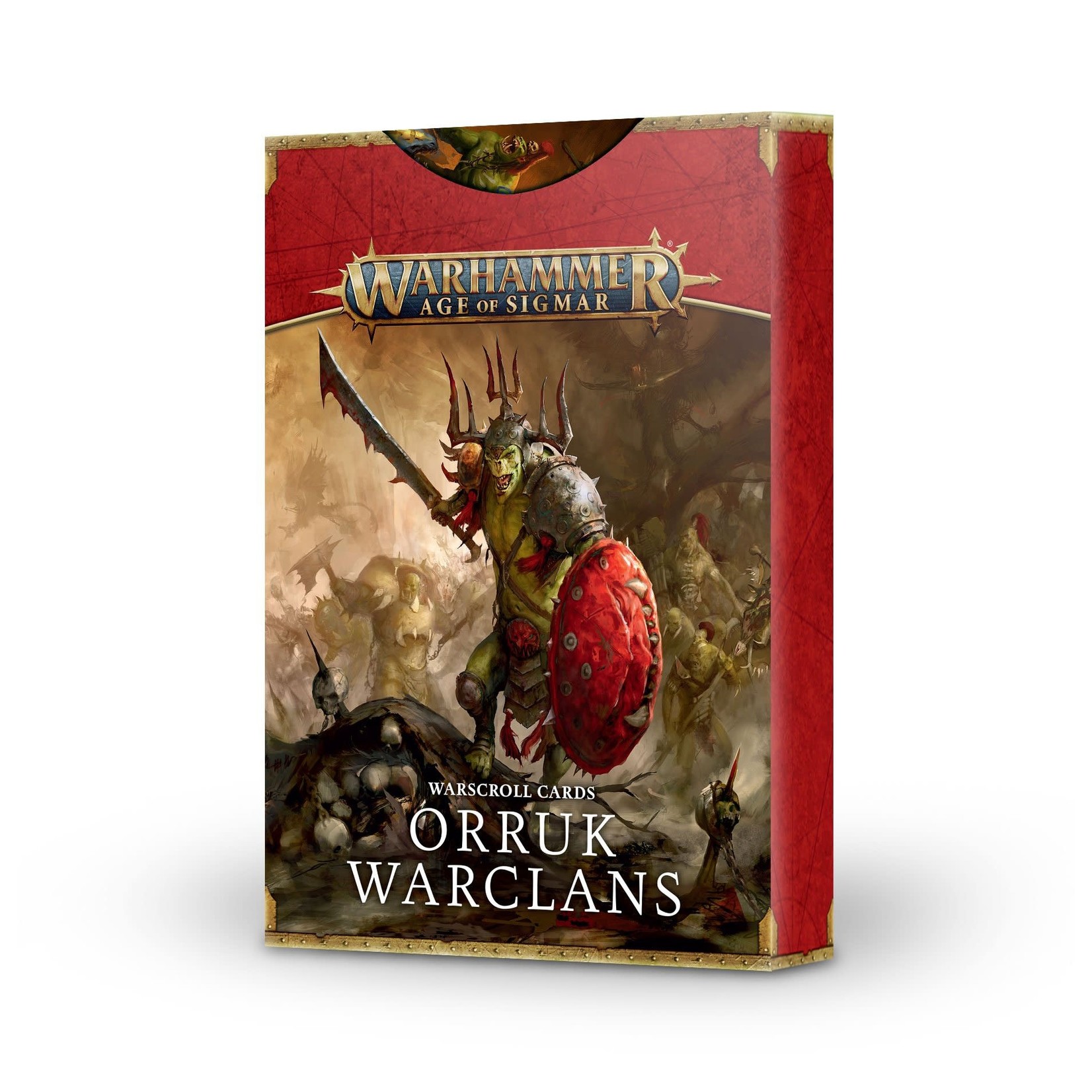Orruk Warclans Warscroll Cards 3rd (AOS)