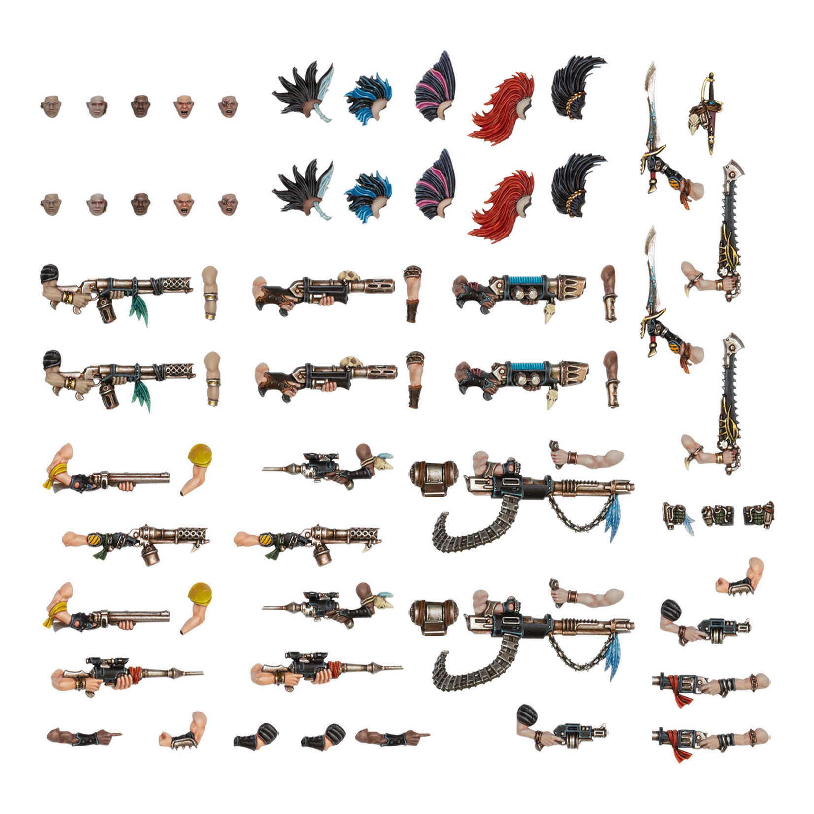 Necromunda Escher Weapons and Upgrades