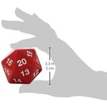 Koplow D20 55mm Spin Down Die Red