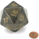 Koplow D20 55mm Spin Down Die Smoke Gold