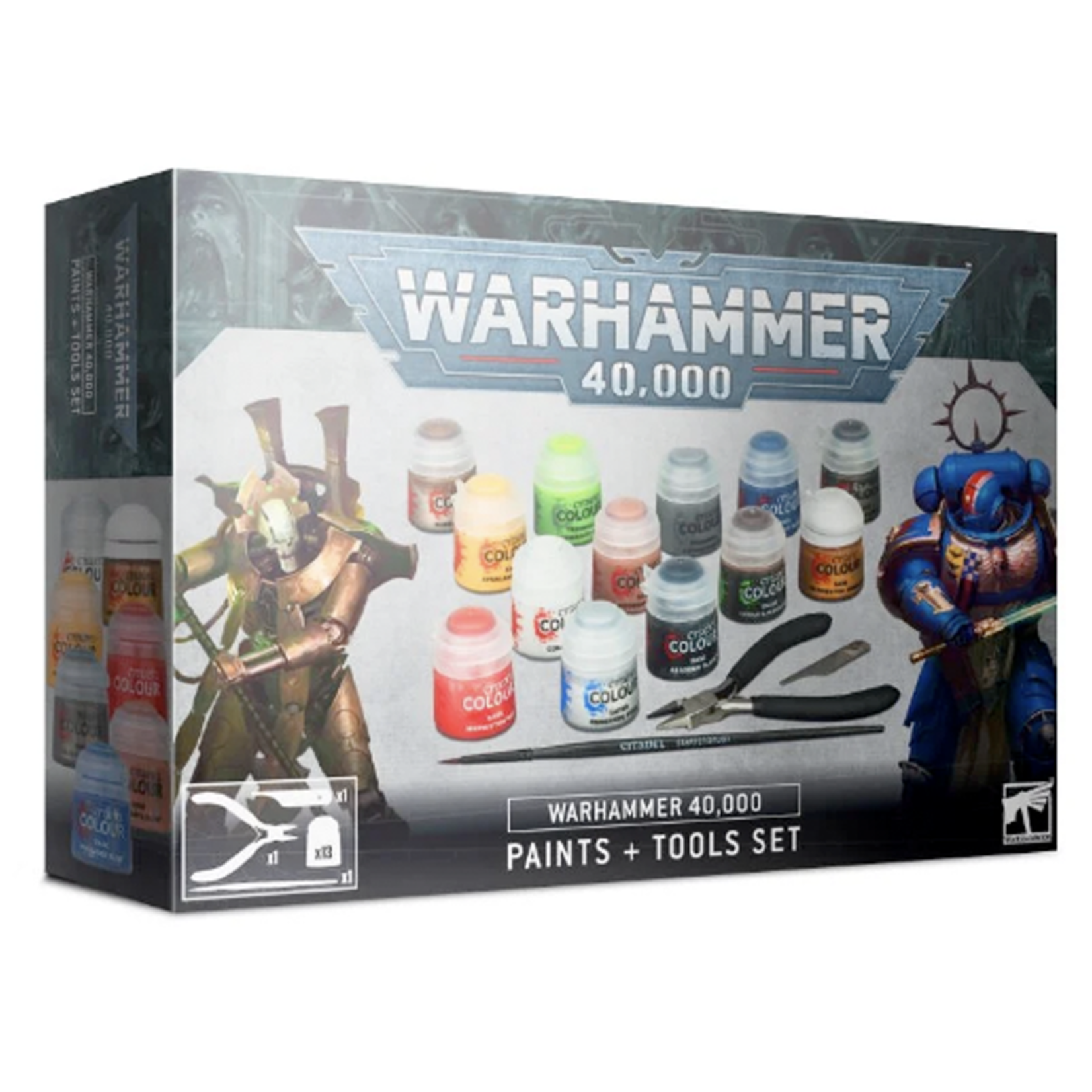 Games Workshop Paint + Tool Set (40K)