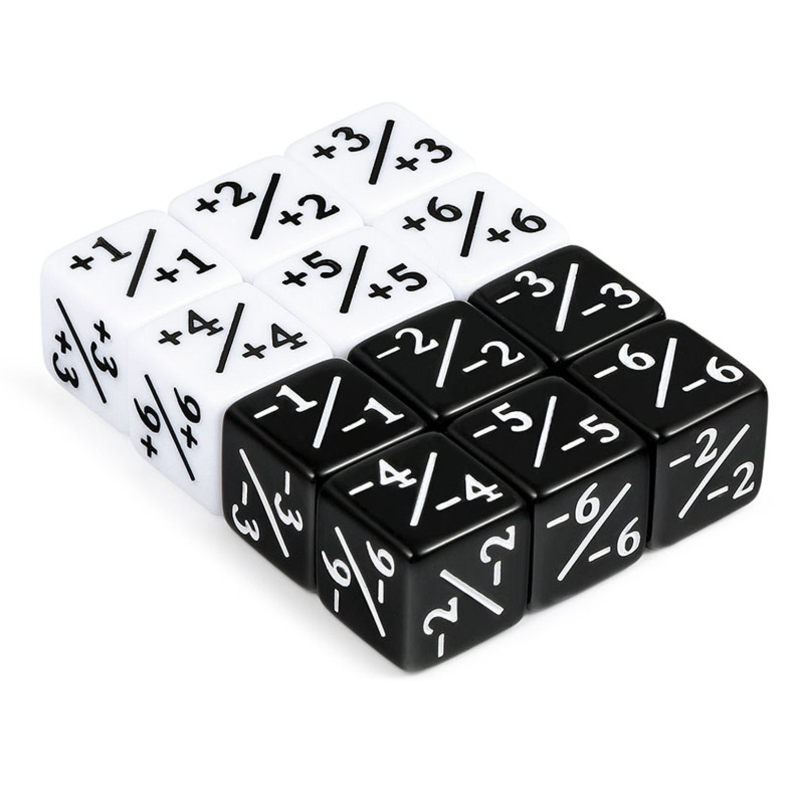 GTH Positive/Negative Dice Counters (12pcs)