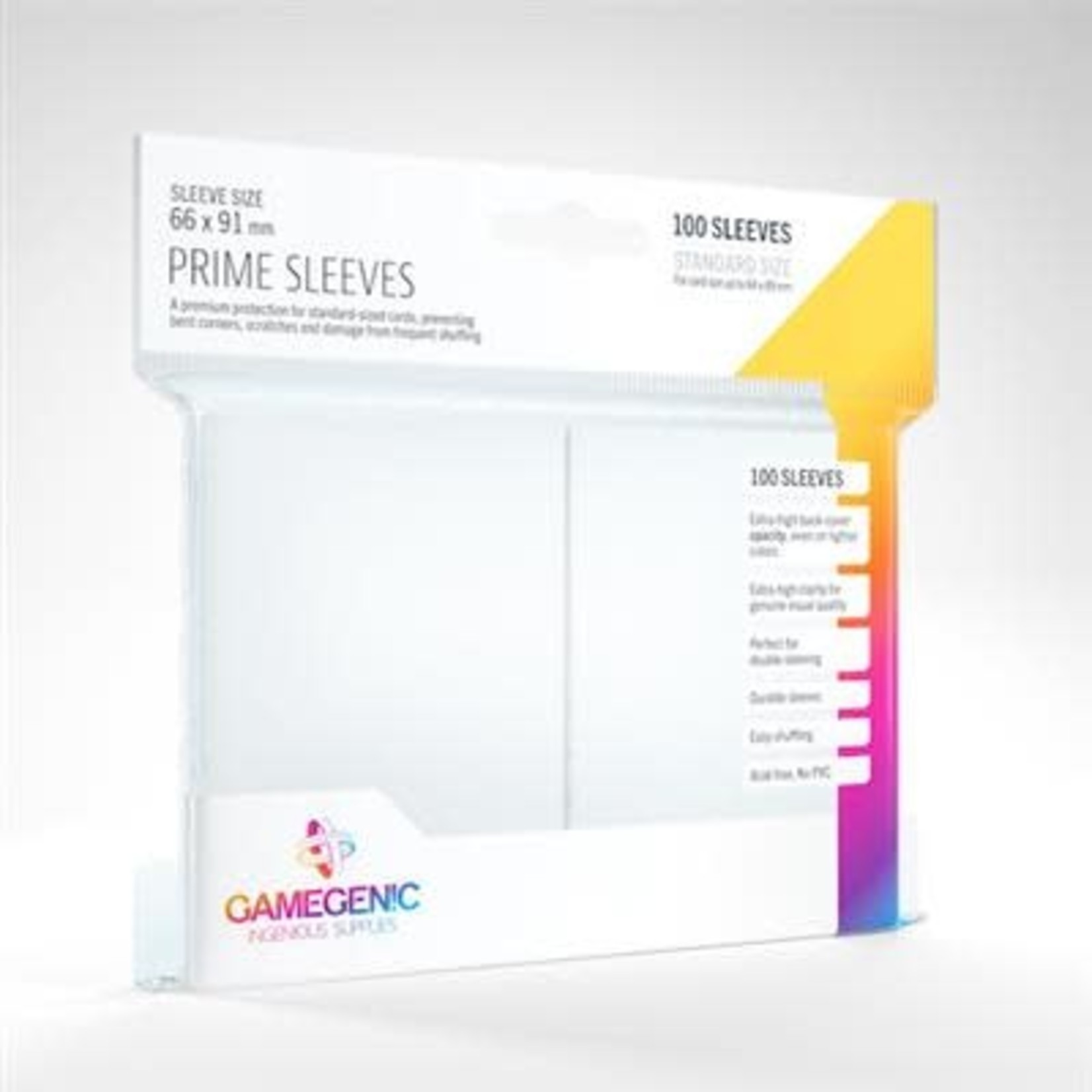 GAMEGEN!C GAMEGENIC PRIME SLEEVES: WHITE