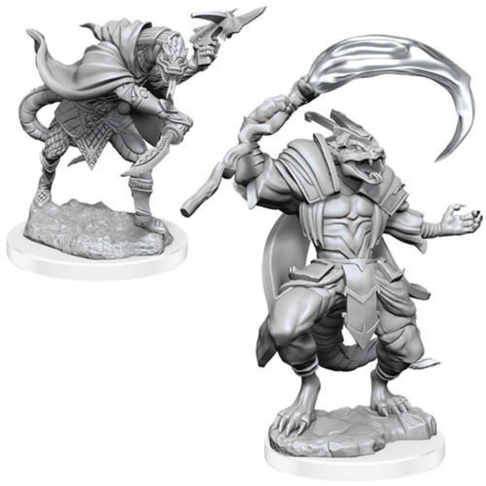 D&D Unpainted Minis: W17 Serpentfolk