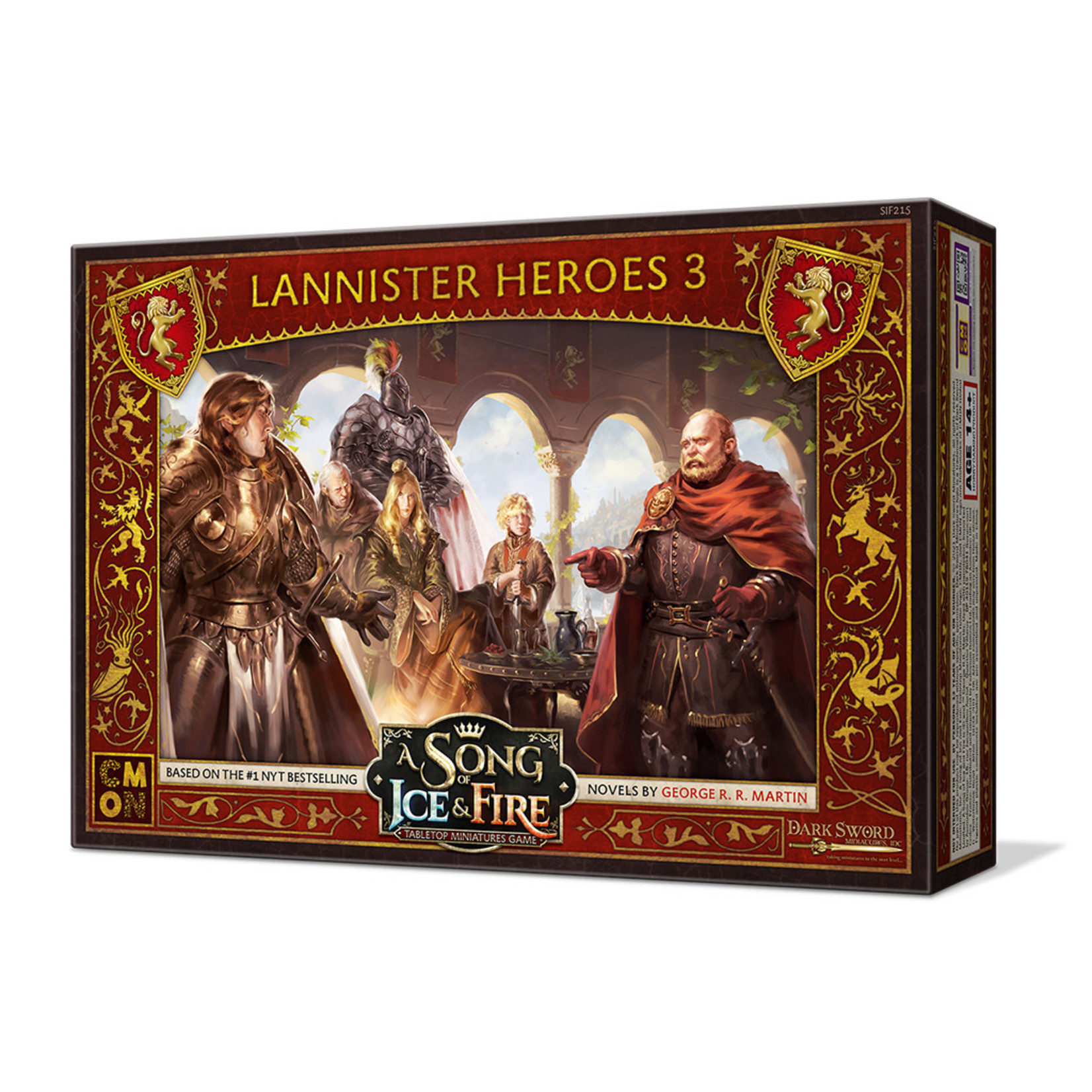 Asmodee A Song of Ice & Fire Lannister Heroes 3