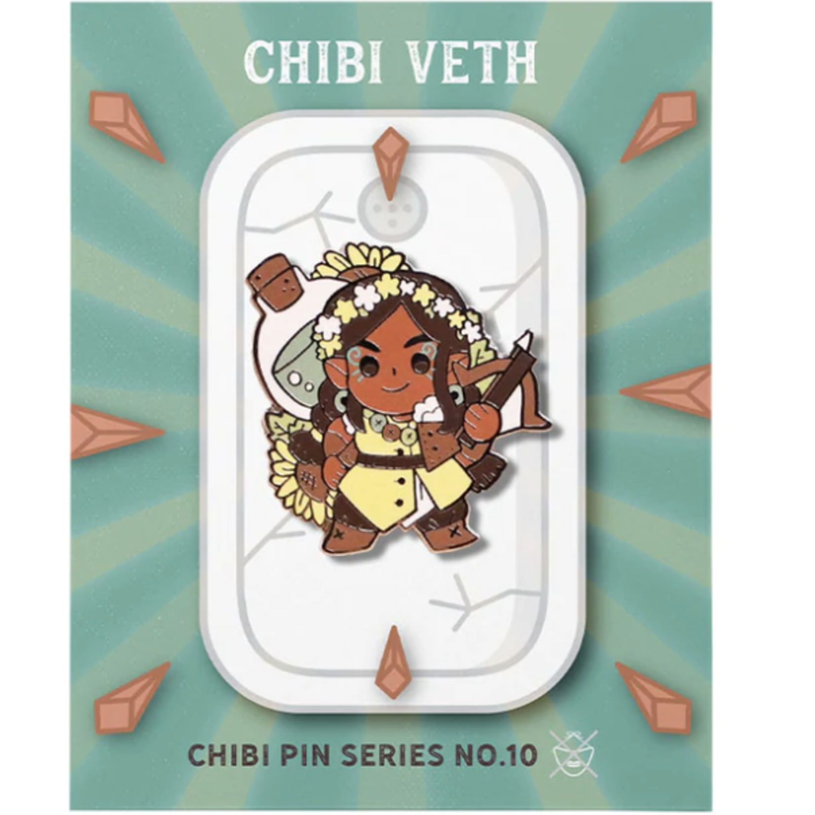 Critical Role Chibi Pin No. 10 - Veth